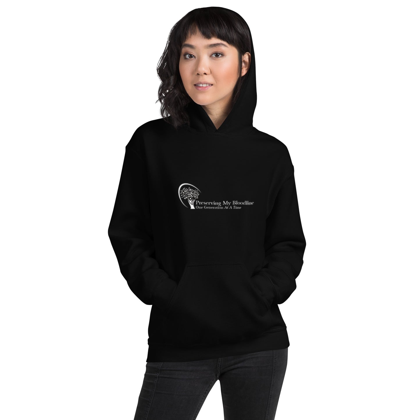 Ancestry Unisex Black Hoodie